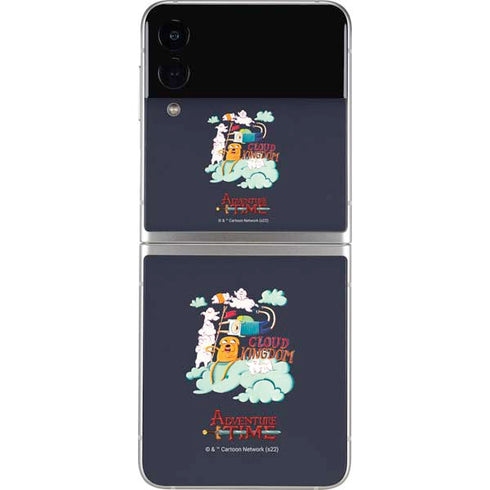 Adult Swim Adventure Time Cloud Kingdom Galaxy Z Flip3 5G Skin